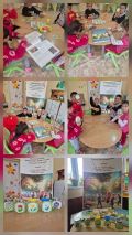 BG05SFPR001-1.004 - 0084 "Споделени ценности за успешно бъдеще" Дейност 1.Клуб,,Билкарство " Тема:,,Етикети, с рисунки на билки за разпознаване. - ДГ Мечо Пух - Петко Славейков